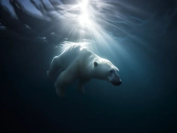 Ours polaire I, photographie d'art en vente sur la galerie d'art en ligne
