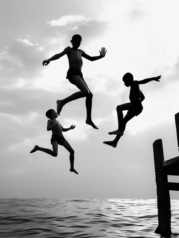 Enfants, Haïti, photographie d'enfants africains inspiré de Henri Cartier-Bresson et Sebastião Salgado